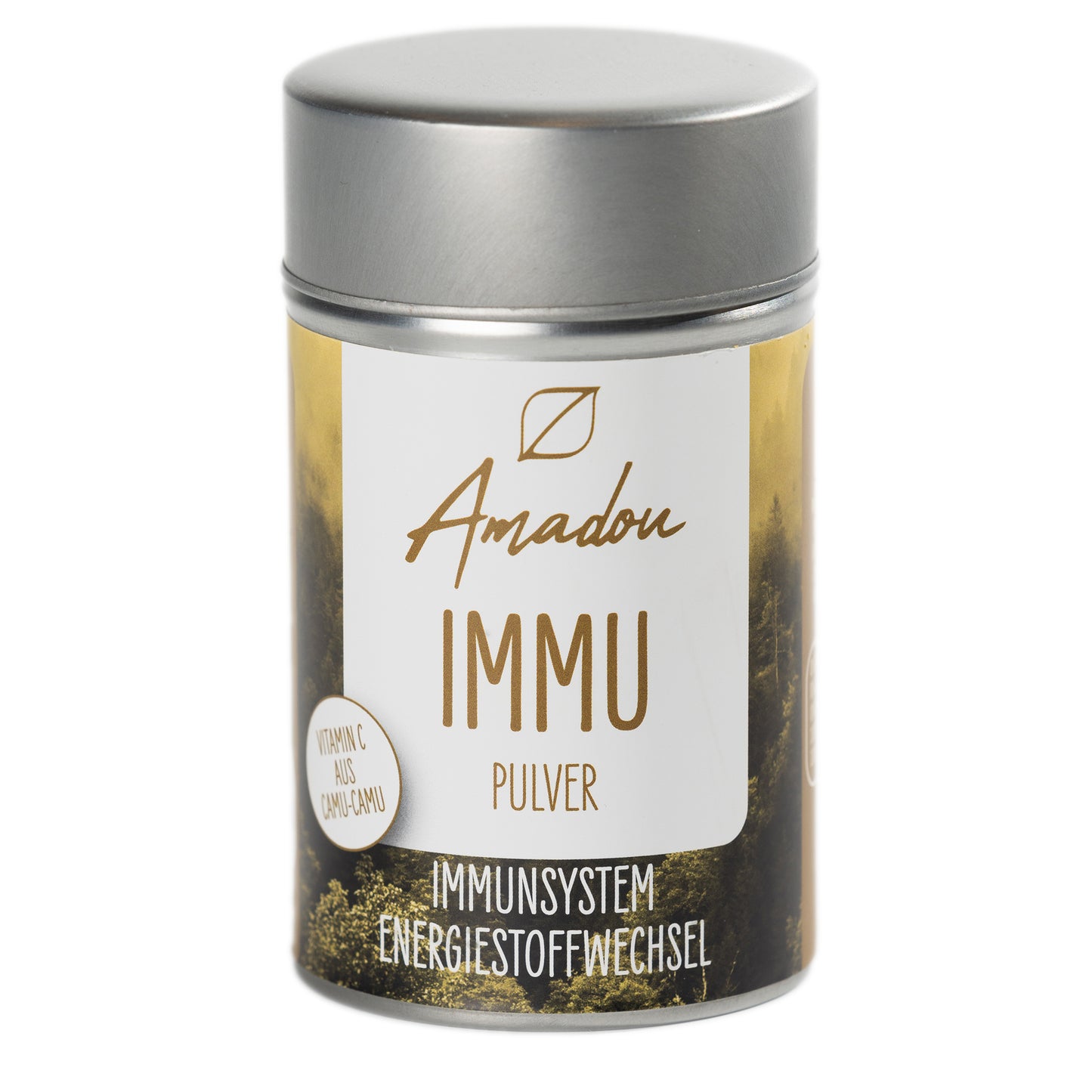 Amadou IMMU Vitalpilz Pulver mit natürlichem Vitamin C
